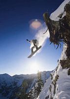 Extreme Snowboarding Thrill