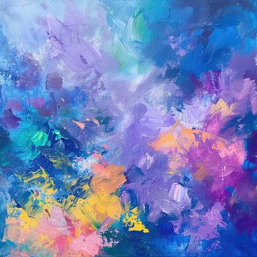 Colourful Abstract | Chroma Storm by Art Whims