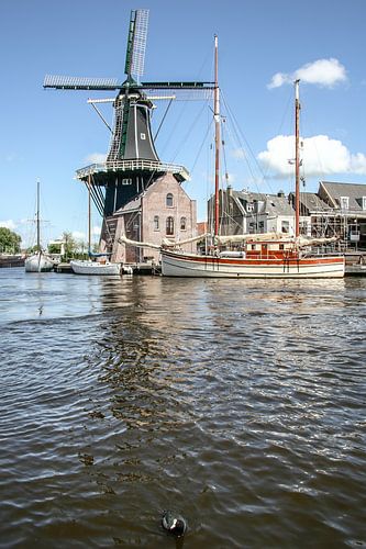 Molen de Adriaan in Haarlem