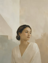 Lumière ivoire sur Chromapetal