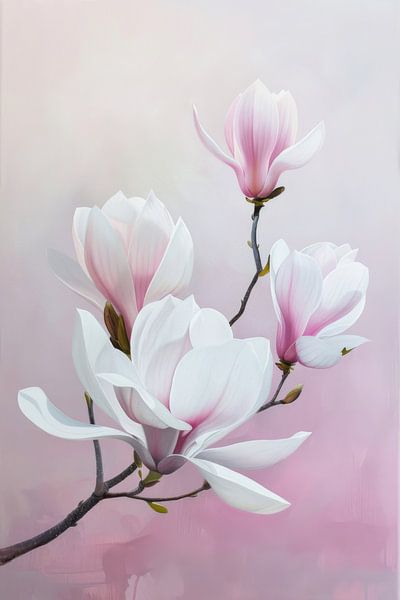Zarter Magnolienzauber von Poster Art Shop