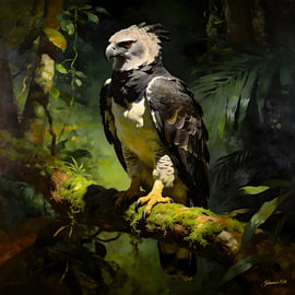 Raubvögel – Harpyienadler