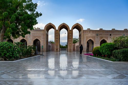 Grande mosquée du sultan Qaboos à Mascate