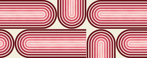 Rode geometrische vormen 2