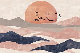 Sonnenuntergang von Poster Art Shop