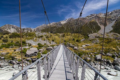 Hooker Valley Track, Mt Cook, Nieuw Zeeland