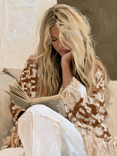 Un moment de lecture paisible