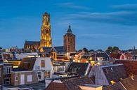Blauw uur in Utrecht van Thomas van Galen thumbnail