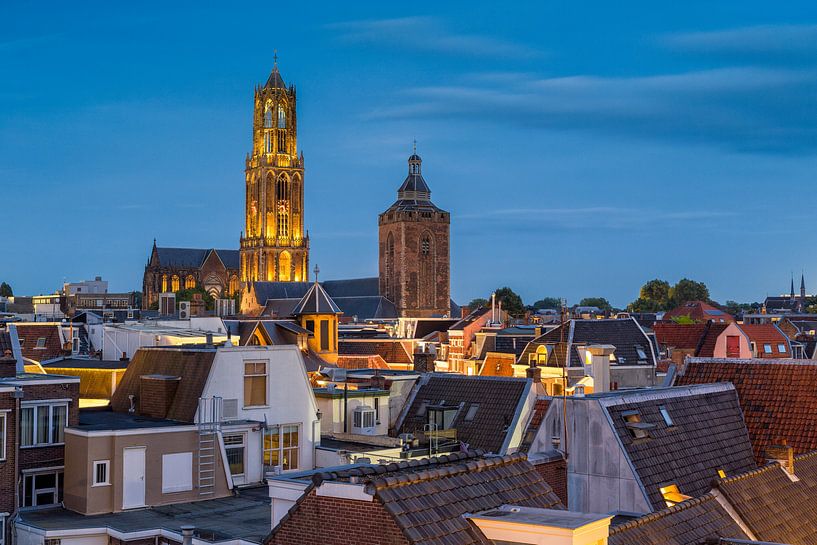 Blaue Stunde in Utrecht von Thomas van Galen