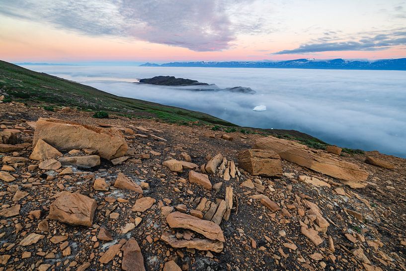 View from Atanikerdluk, Greenland by Martijn Smeets