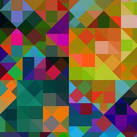 Bauhausstijlen Vierkanten en driehoeken