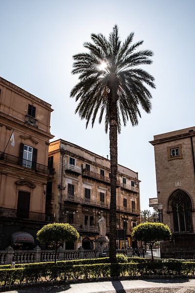 Piazza di Victoria in Palermo von Eric van Nieuwland