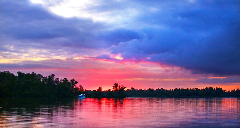 Sunrise Biesbosch by Diana van Geel