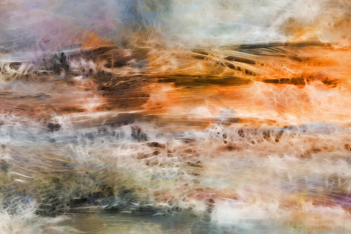 flammendes Land