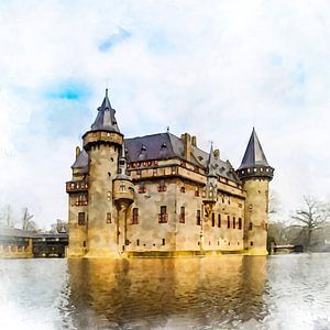 Château de Haar, Haarzuilens, Utrecht.