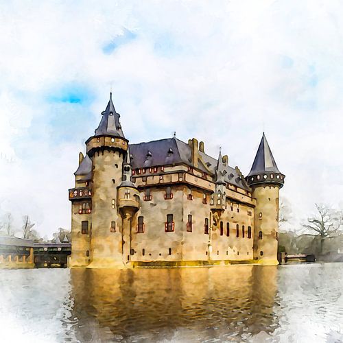 Kasteel de Haar, Haarzuilens, Utrecht.