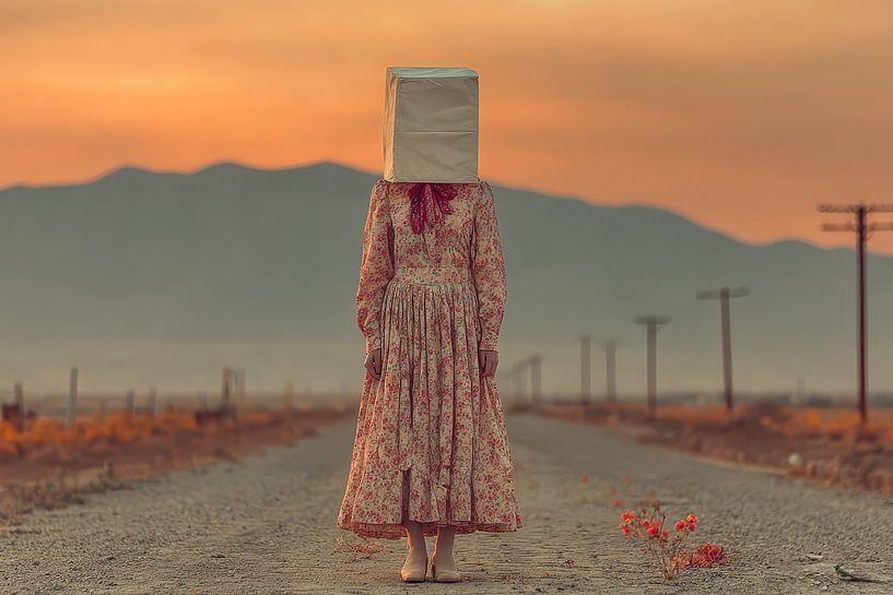 surrealist portrait by Egon Zitter