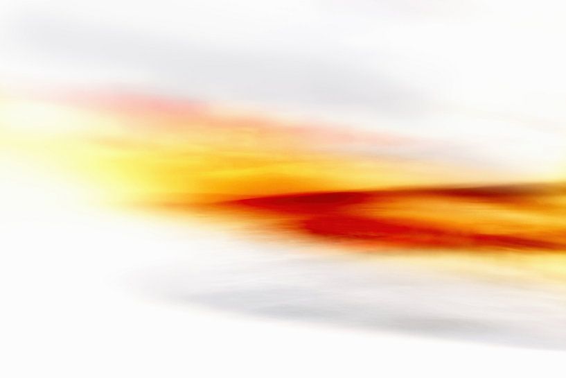 Sunrise abstract by Anneliese Grünwald-Märkl