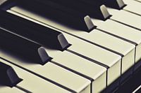 vintage piano