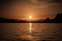 Coucher de soleil apaisant