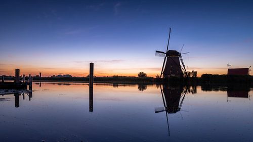 Molen in het water