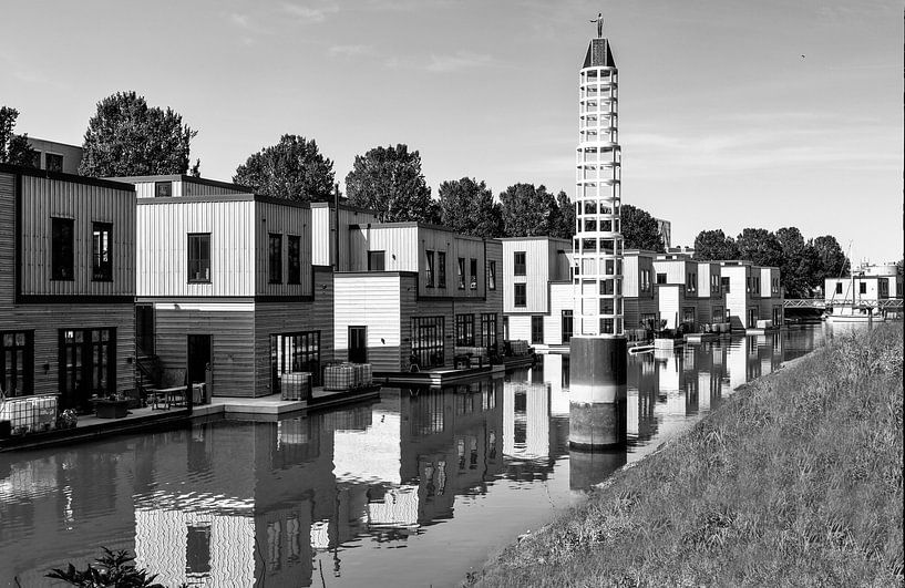 maisons d'eau à Rotterdam par Bert Weber