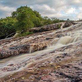 Natuurlijke zwembaden van Serrano bij de stad Lencois in de Chapada Di van Castro Sanderson