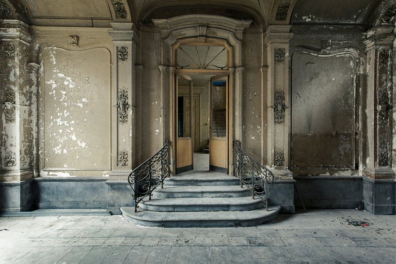 Treppeneingang zu einer Villa von Michel Nicolaes