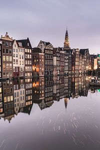 Der Damrak, Amsterdam von Nick de Jonge - Skeyes