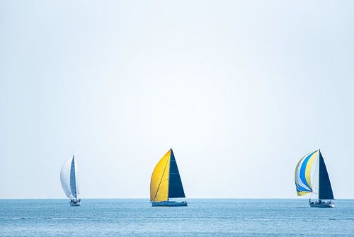 Segelboote auf der Ostsee