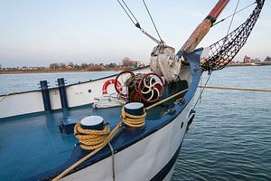 Segelboot in Kampen.