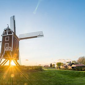Mill The Hat at sunset by Marijn Goud