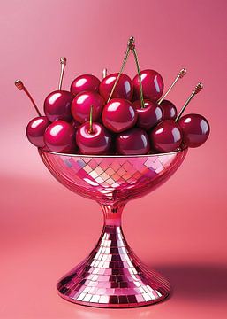 TW living - mirror art cherries by TW living