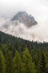 Berggipfel Dolomiten von Wim Slootweg