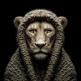 Un loup déguisé en agneau sur TheXclusive Art