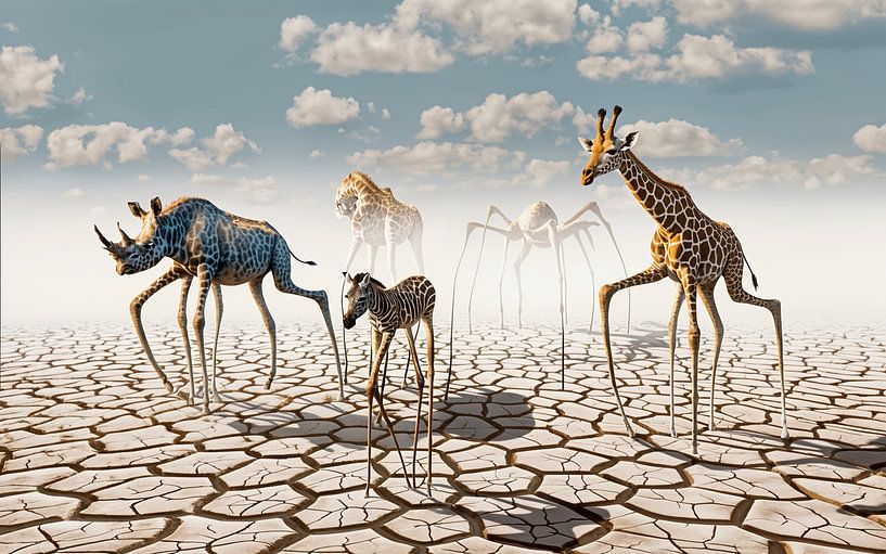 les animaux unis dans la circonstance par Armin Mumper