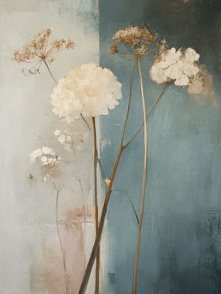 Whispers of Wildflowers by Japandi Art Studio