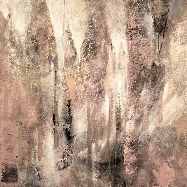 Paysage dans la lumière du petit matin par Annette Schmucker