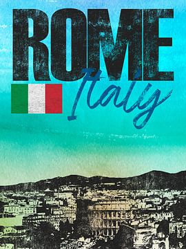 Rome Italy by Printed Artings