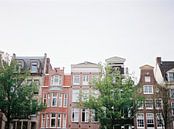 Grachtenpanden in Amsterdam | Nederland van Raisa Zwart thumbnail