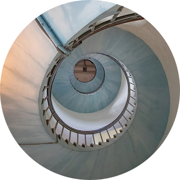 Wenteltrap in de vuurtoren van Hvide Sande 3