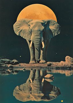 The journey of the elephant by Niklas Maximilian