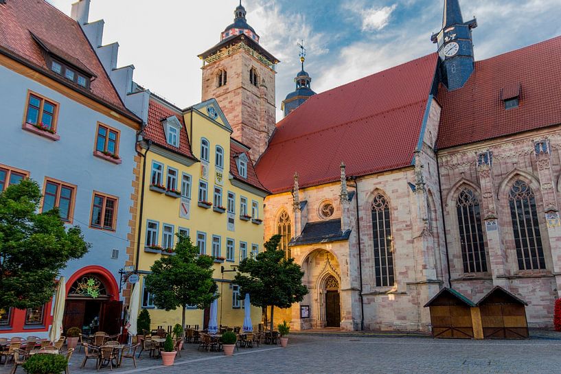 Beautiful half-timbered town of Schmalkalden by Oliver Hlavaty