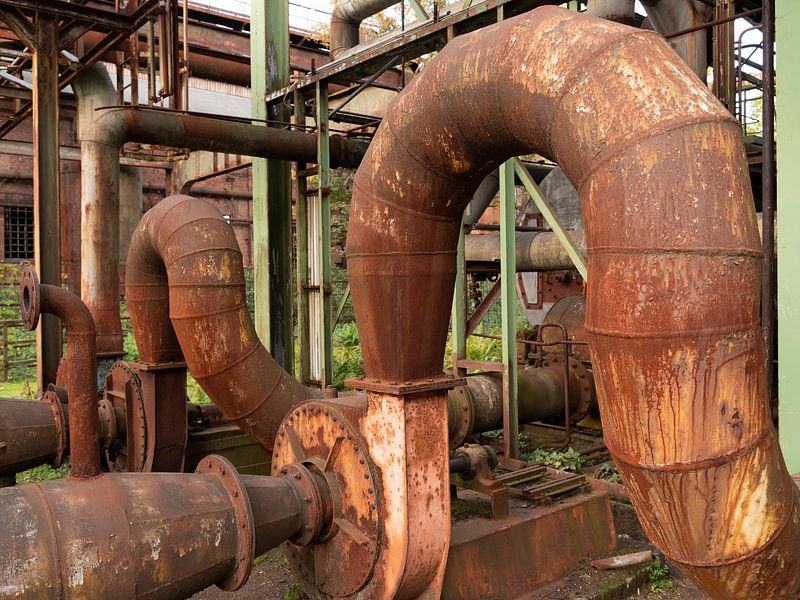 Kanalsystem im Landschaftspark von Anita Visschers