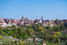 Panorama de la ville de Rothenburg ob der Tauber sur Animaflora PicsStock