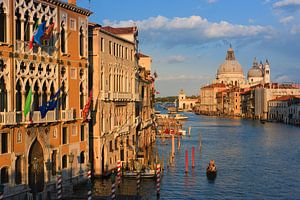 Sonnenuntergang in Venedig, Italien