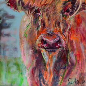 Scottish Highlander portrait by Liesbeth Serlie