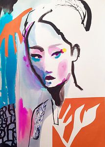 Geisha à la fleur d'oranger