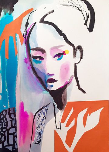 Geisha à la fleur d'oranger
