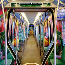 Tulips metro Rotterdam by Framed by Elisabeth